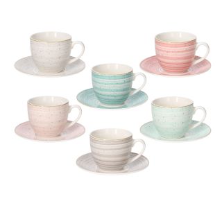 SET SKODELIC IN LONČKOV TOGNANA 6 DELNI IRIS PEPPER BAMBOO 200 ML