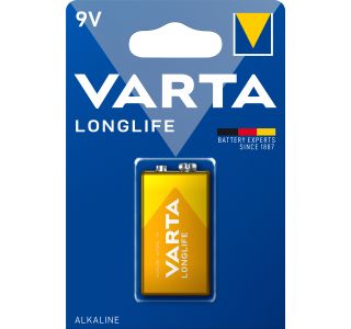 ALKALNI BATERIJSKI VLOŽEK VARTA 6LR61 9V BL/1 LONGLIFE