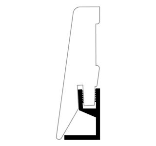 ZAKLJUČNA TALNA LETEV KRONOTEX ACHAT HRAST 19X58X2400 MM MDF