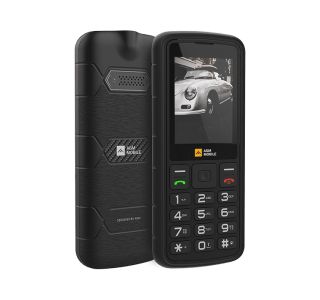 AGM ODPORNI TELEFON NA TIPKE M9 (4G) DS, IP68/IP69K/MIL-STD-810H, ČRN