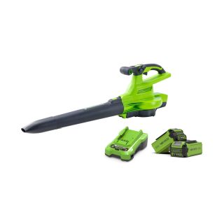 AKUMUL. SESALNIK/PUHALNIK GREENWORKS 40V SESALNIK 2X 2 AH Z BATERIJO IN POLNILNIKOM AKUMUL. SESALNIK/PUHALNIK GREENWORKS 40V SESALNIK 2X 2 AH Z BATERIJO IN POLNILNIKOM