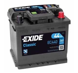 AKUMULATOR ZA AVTO EXIDE CLASSIC EC440 AH44 D+ 360A 207X175X190