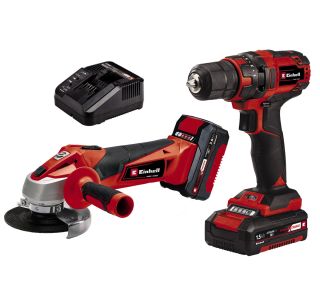 AKUMULATORSKI SET EINHELL TC-TK 18 LI KIT (CD+AG)