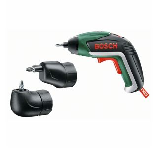 AKUMULATORSKI VIJAČNIK BOSCH DIY KOMPLET IXO FULL S KOTNIM IN EKS.NASTAVKOM