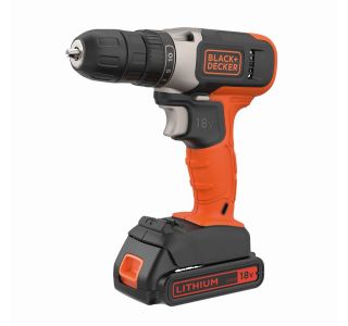 AKUMULATORSKI VRTALNIK BLACK & DECKER 18 V S POLNILCEM IN 1.5AH BATERIJO