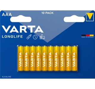 ALKALNI BATERIJSKI VLOŽEK VARTA LR03 AAA 10/1 LONGLIFE ALKALNI BATERIJSKI VLOŽEK VARTA LR03 AAA 10/1 LONGLIFE