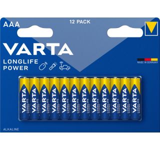 ALKALNI BATERIJSKI VLOŽEK VARTA LR03 AAA 12/1 LONGLIFE POWER ALKALNI BATERIJSKI VLOŽEK VARTA LR03 AAA 12/1 LONGLIFE POWER