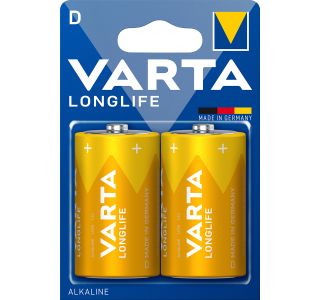 ALKALNI BATERIJSKI VLOŽEK VARTA LR20 D BL/2 LONGLIFE ALKALNI BATERIJSKI VLOŽEK VARTA LR20 D BL/2 LONGLIFE