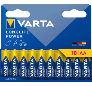ALKALNI BATERIJSKI VLOŽEK VARTA POWER AA 10/1 LONGLIFE