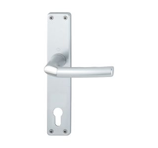 ALU KLJUKA ZA VRATA HOPPE BIRMINGHAM S ŠČITOM CIL. F-1