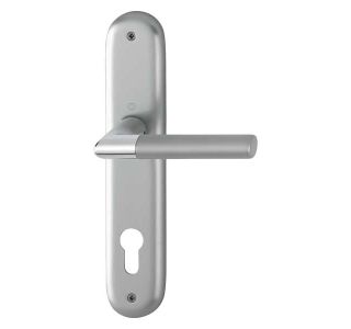 ALU KLJUKA ZA VRATA LECCE S &Scaron;ČITOM CILINDER F49-F9-2