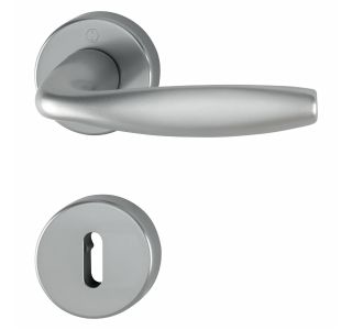 ALU KLJUKA ZA VRATA NEW YORK Z ROZETO KLJUČ F9