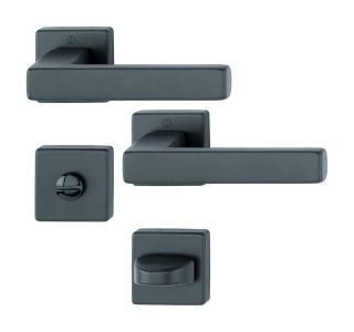 ALU KLJUKA ZA VRATA TOULON Z ROZETO WC F9714M