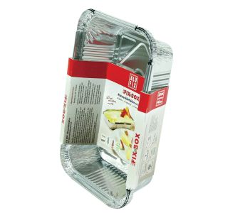 MODEL ZA OBLIKOVANJE ALUFIX 125X190X40MM 3/1 FIXBOX ALU POSODA S POKROVOM