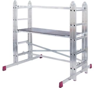 ALUMINJASTI ODER KRAUSE CORDA HINGED PODEST 1.5X0.56M DELOVNA VIŠINA 4.85 M