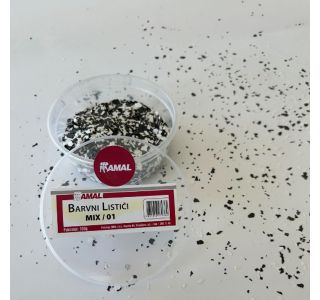 AMAL DEKORATIVNI LISTIČI MIX - 01  100G