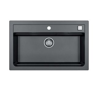 GRANITAL POMIVALNO KORITO ALVEUS ATROX 40, CARBON G91 790X500 MM