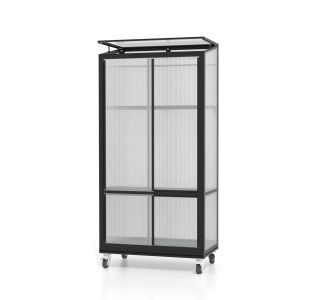 BALKONSKI RASTLINJAK VITAVIA POLIS HKP4MM ROLL FOUNDATION, BLACK