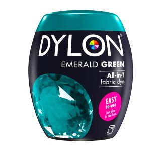 BARVA DYLON SMARAGDNA 04 350 G ZA TEKSTIL