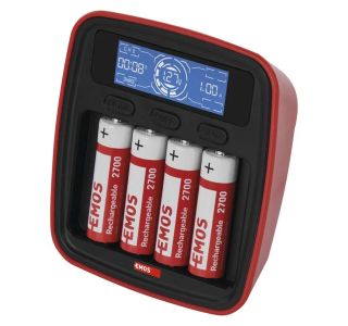 BATERIJSKI POLNILNIK EMOS BCN-42D+4AA 2700 PRO