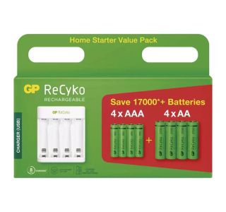 BATERIJSKI POLNILNIK EMOS GP E411+4XAA2100+4XAAA800