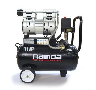 BATNI KOMPRESOR RAMDA TIHI BREZOLJNI 24L,0.75KW,8BAR,60L/MIN BATNI KOMPRESOR RAMDA TIHI BREZOLJNI 24L,0.75KW,8BAR,60L/MIN