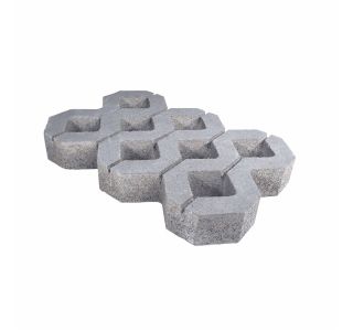 BETONSKA PLO&Scaron;ČA JARC TRAVNA 60/40/8 CM DVOSLOJNA SIVA