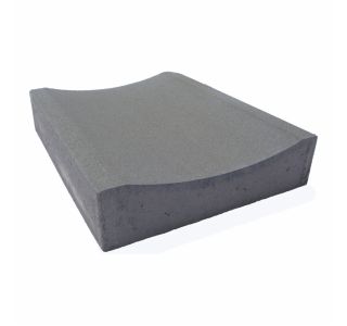 BETONSKI IZDELEK OBLAK GROUP MULDA 40X50X10 CM CEMENTNO SIV