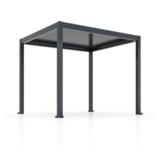 BIOKLIMATSKA PERGOLA BELLANO 3 X 3 M TEMNO SIVA BIOKLIMATSKA PERGOLA BELLANO 3 X 3 M TEMNO SIVA