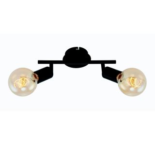 DEKORATIVNI REFLEKTOR BLACK STEEL 2XE27