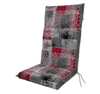 SPOT 118X48X5 CM SIVO/RDEČA, 3951