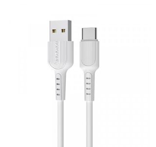BOROFONE PODATKOVNI KABEL BX16 TYPE C NA USB 1M 3A BEL