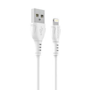 BOROFONE PODATKOVNI POLNILNI KABEL BX51 LIGHTNING 1M 2,4A - BEL