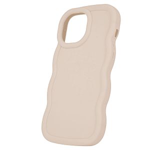 BUBBLE SILIKONSKI OVITEK ZA IPHONE 16 PRO - BEŽ