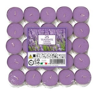 ČAJNA SVEČA ALADINO 25/1 LAVANDER