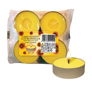 ČAJNA SVEČA CITRONELLA CITRONELLA 4/1 ČAJNA SVEČA CITRONELLA CITRONELLA 4/1