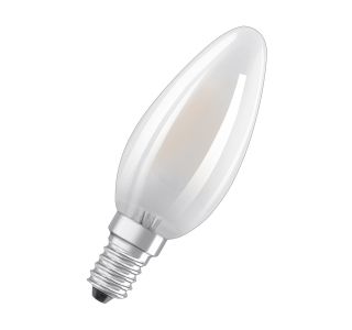 LED ŽARNICA E14 OSRAM CLB60 5.5W/827, MAT SST, DIM, RETROFIT