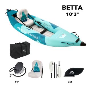 ČOLN AQUA MARINA KAJAK BETTA-312 MODRA, 312 X 80 CM ČOLN AQUA MARINA KAJAK BETTA-312 MODRA, 312 X 80 CM