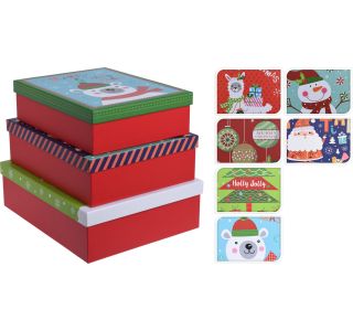 DARILNA ŠKATLA EH 3/1, BOŽIČNI VZORCI