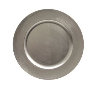 DEKORACIJA DECORIS KROŽNIK FI 33 CM, SREBRN POLIPROPILEN DEKORACIJA DECORIS KROŽNIK FI 33 CM, SREBRN POLIPROPILEN