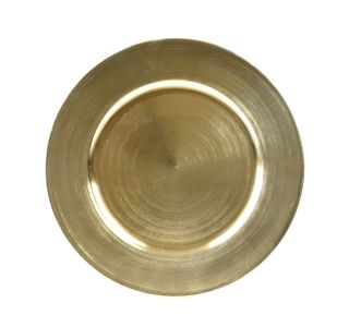 KROŽNIK FI 33 CM, ZLAT PVC KROŽNIK FI 33 CM, ZLAT PVC