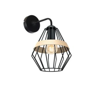 DEKORAT. STENSKA SVETILKA MILAGRO CLIFF BLACK 1XE27 MLP5523 DEKORAT. STENSKA SVETILKA MILAGRO CLIFF BLACK 1XE27 MLP5523