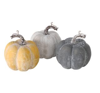 DEKORATIVNA BUČA, 11 CM, SORT