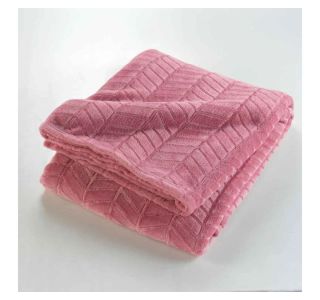 DEKORATIVNA ODEJA DOUCEUR D'INTÉRIEUR FLANELA 180X220 ARYA VIJOLIČNA