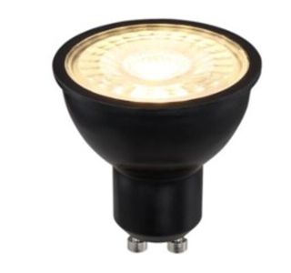 DEL ZA SVETILKO SIJALKA LED 6.5W WW GU10 3000K, 450LM, ČRNA