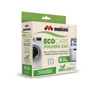 ČISTILO ZA POMIVALNE IN PRALNE STROJE MELICONI ECO CARE PRAH 3V1