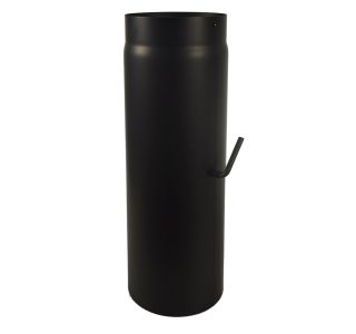 DIMNA CEV COLOR Z ZAPIRALOM FI 150X1000 ČRNA