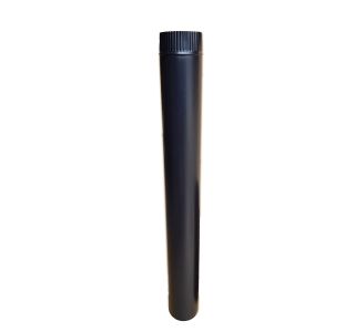DIMNA EMAJL CEV FI 120 MM 1000 MM ČRNA