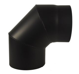 DIMNO KOLENO COLOR FI 160/90 ČRNO