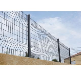 PANELNA OGRAJA DIRICKX AXIS S PANEL 1.73X2.48M TEMNO SIV RAL 7016